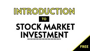 INTRODUCTION TO STOCK MARKET INVESTMENT