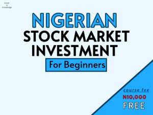 INTRODUCTION TO STOCK MARKET INVESTMENT